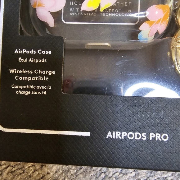 Coach Airpods Pro Case Floral Print On Clear Case NIB - Picture 4 of 4